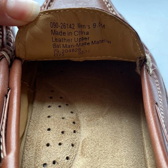 Dockers Catalina Slip On Shoes Slip Ons Leather Driving Loafer Moccasin Size 9.5 - Picture 5 of 7